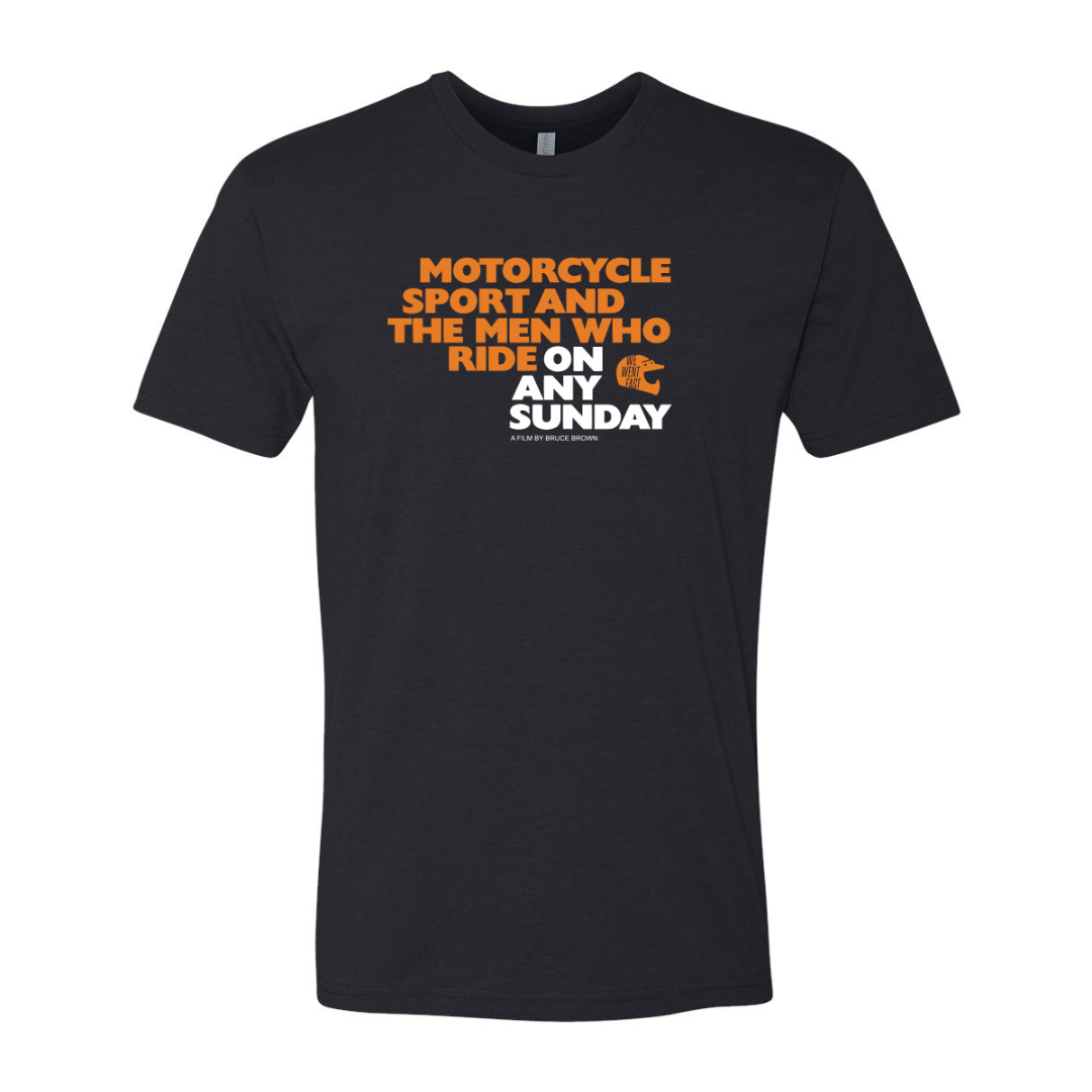 On Any Sunday Title Tee