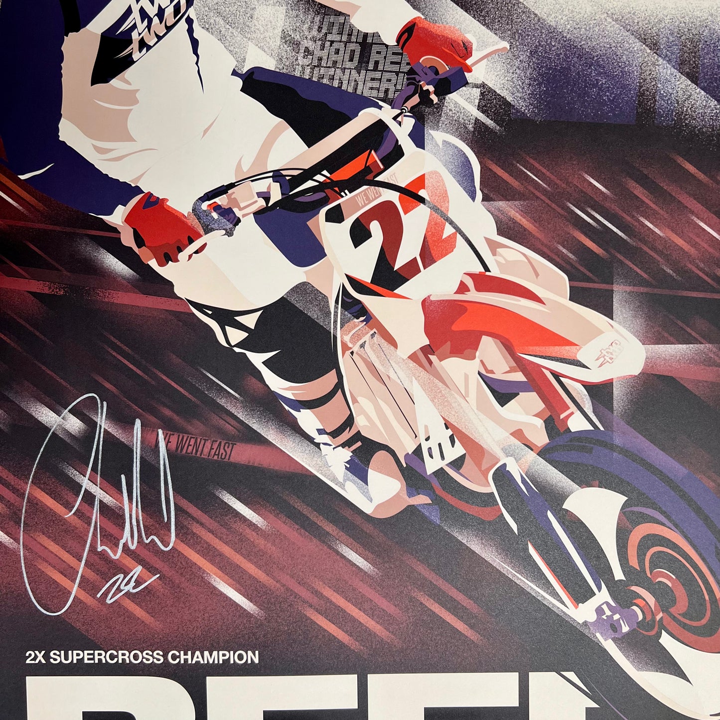Autographed: Chad Reed - All-Timer