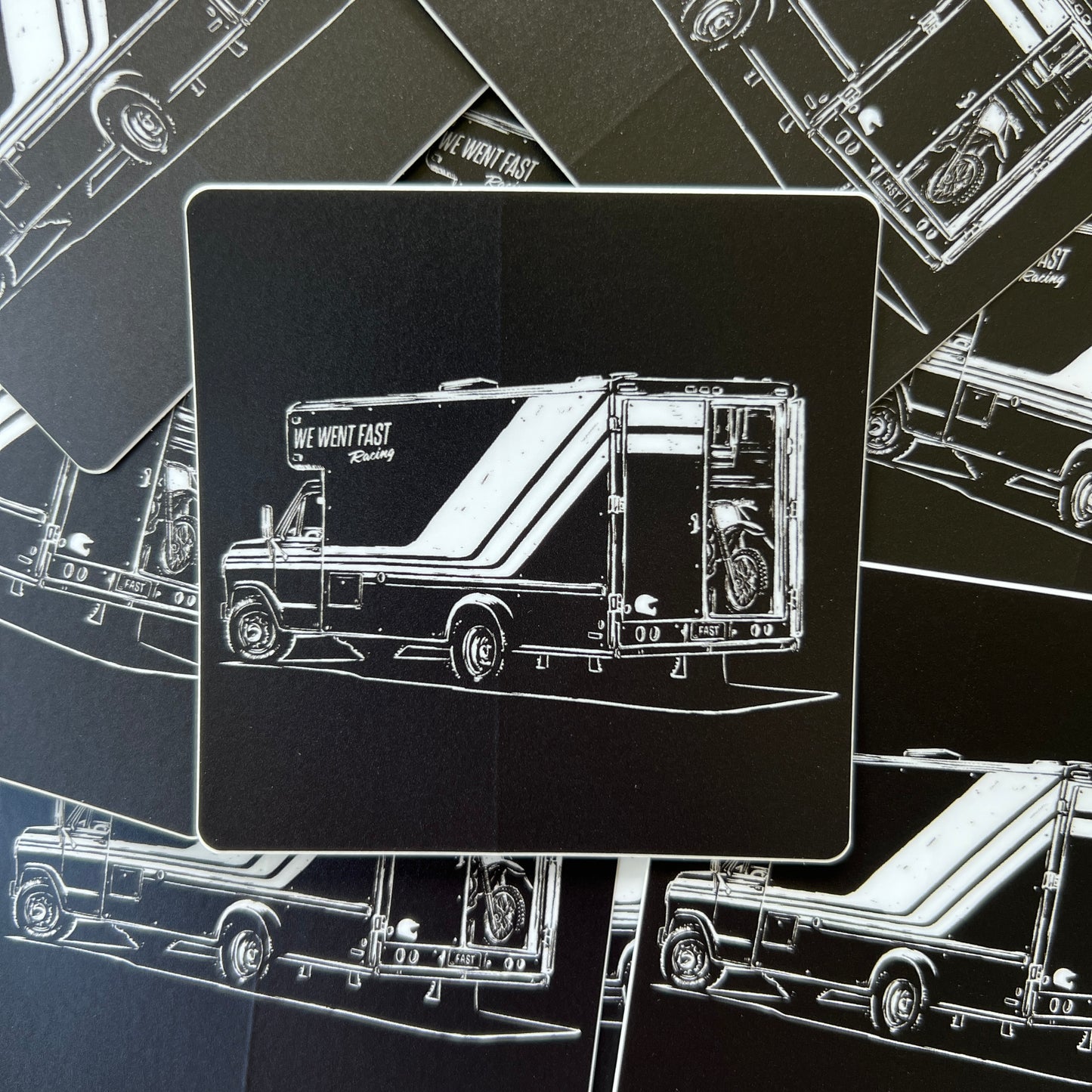 Box Van Sticker