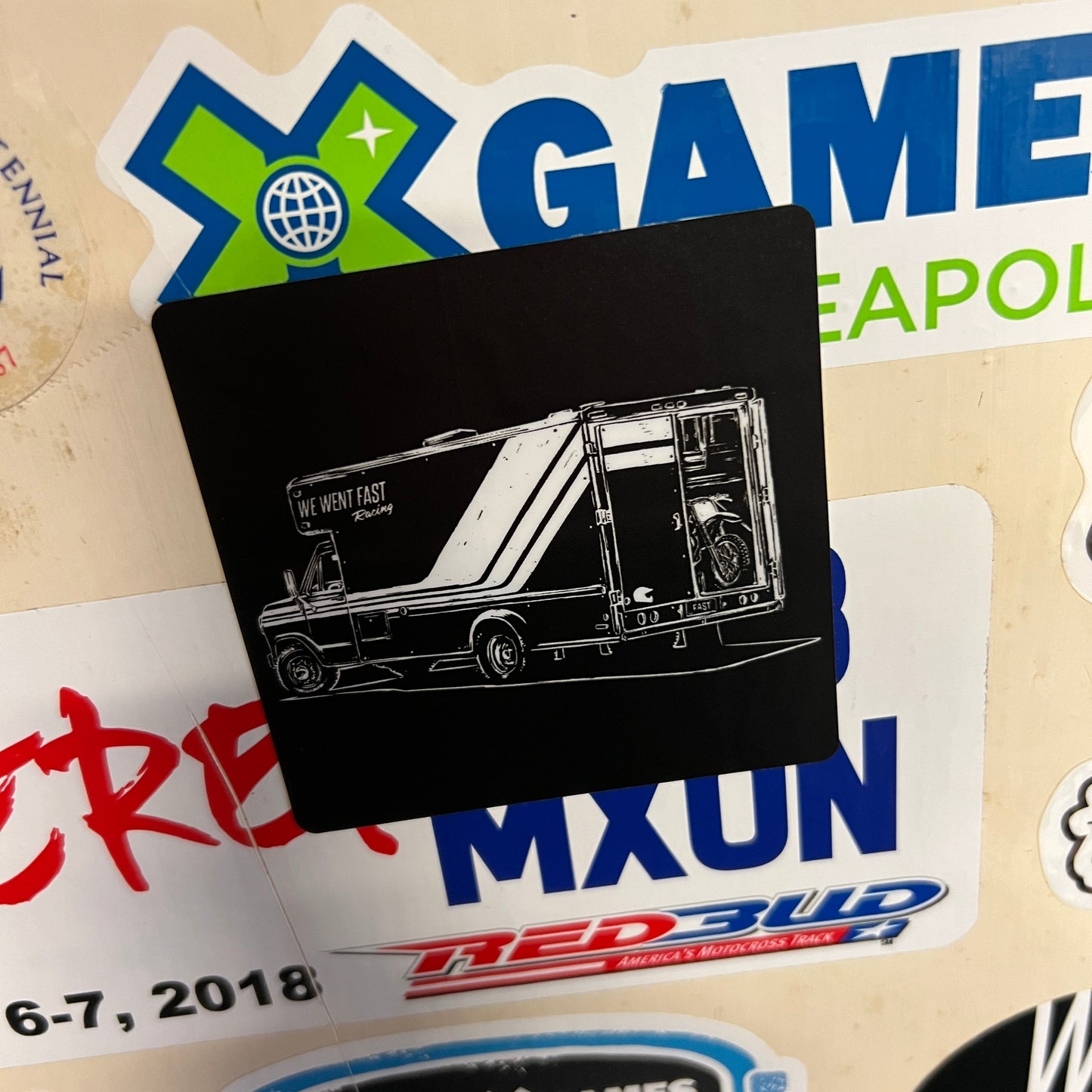 Box Van Sticker