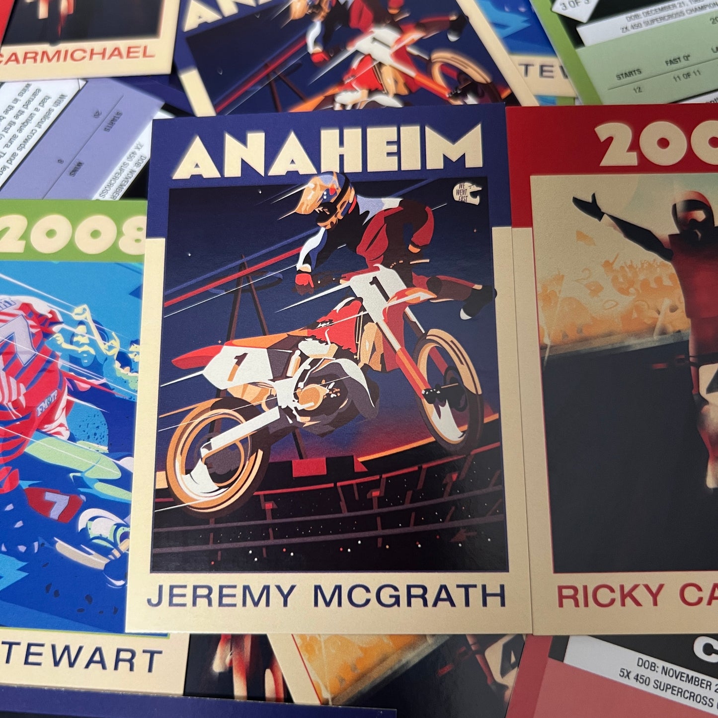 Legends Trading Cards (set of 3)