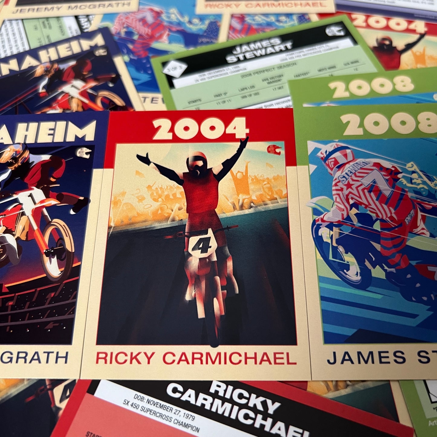 Legends Trading Cards (set of 3)