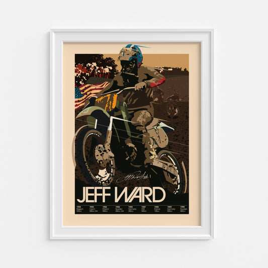 Autographed: Jeff Ward at MXoN
