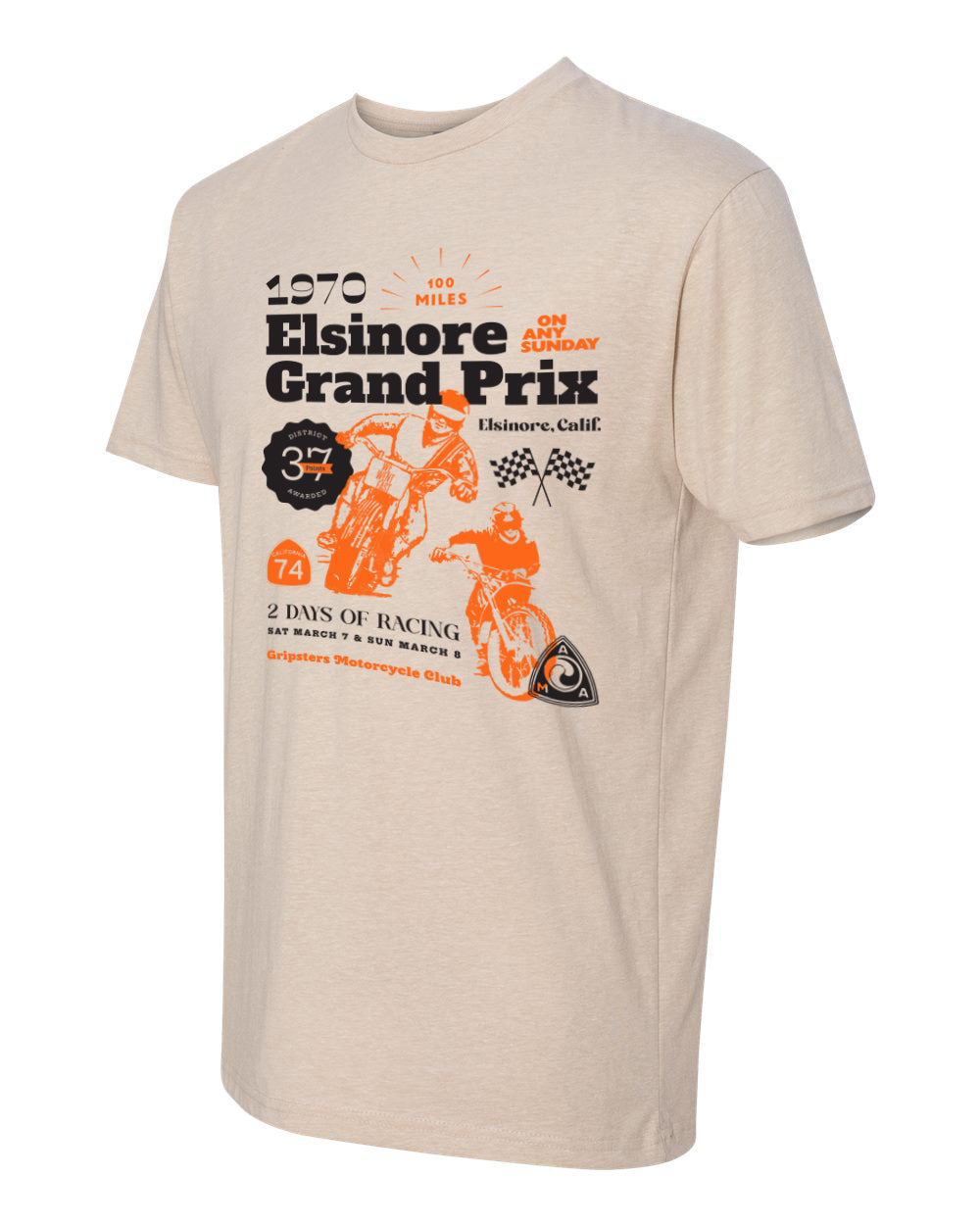 On Any Sunday 1970 Elsinore Grand Prix Tee