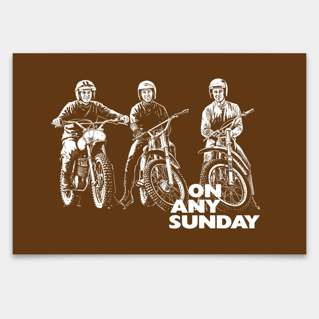 On Any Sunday Friends Artwork