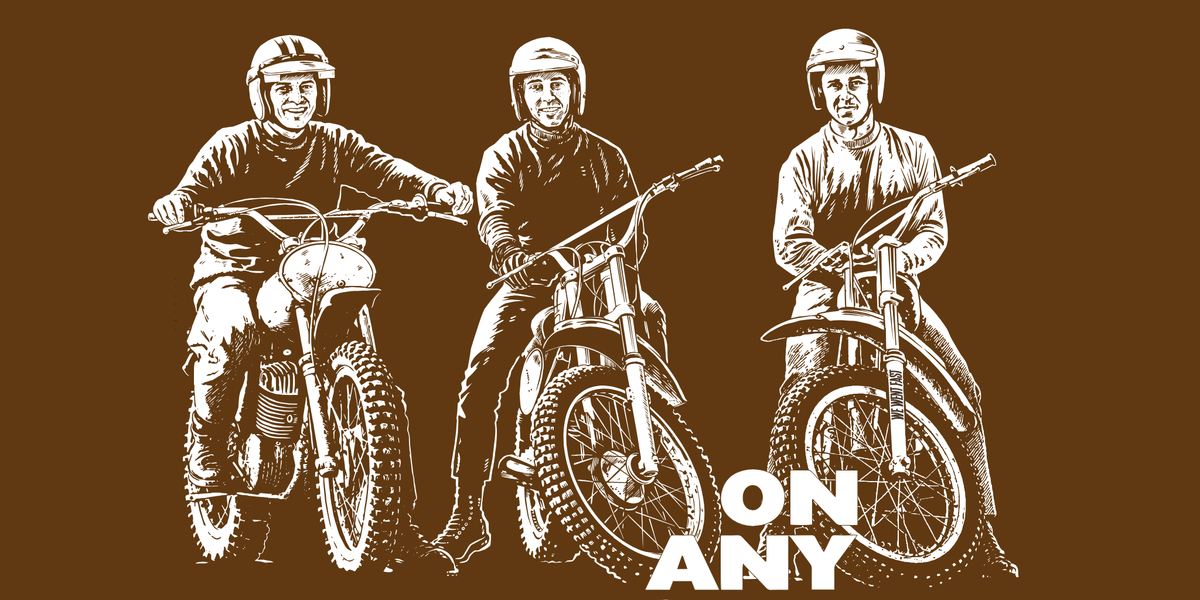 On Any Sunday Decal Set