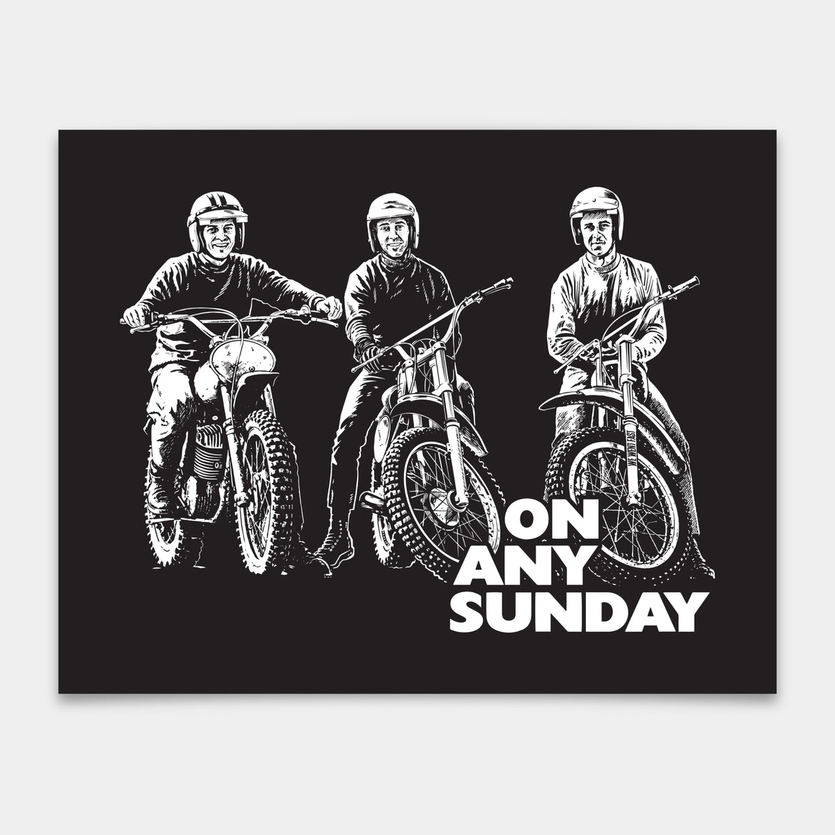 On Any Sunday Friends Artwork