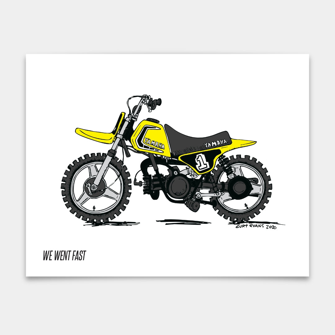 Yamaha PW50 Artwork