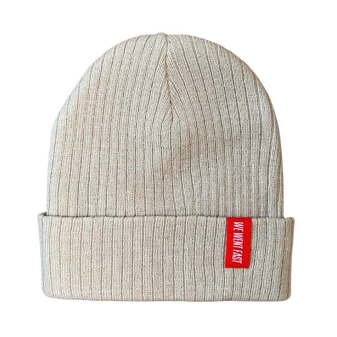 Beige Beanie, motocross gift, hat