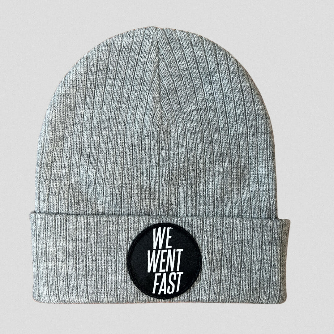 Gray Beanie, motocross gift, hat