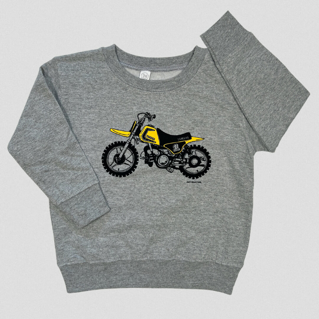 Yamaha PW50 sweater - We Went Fast