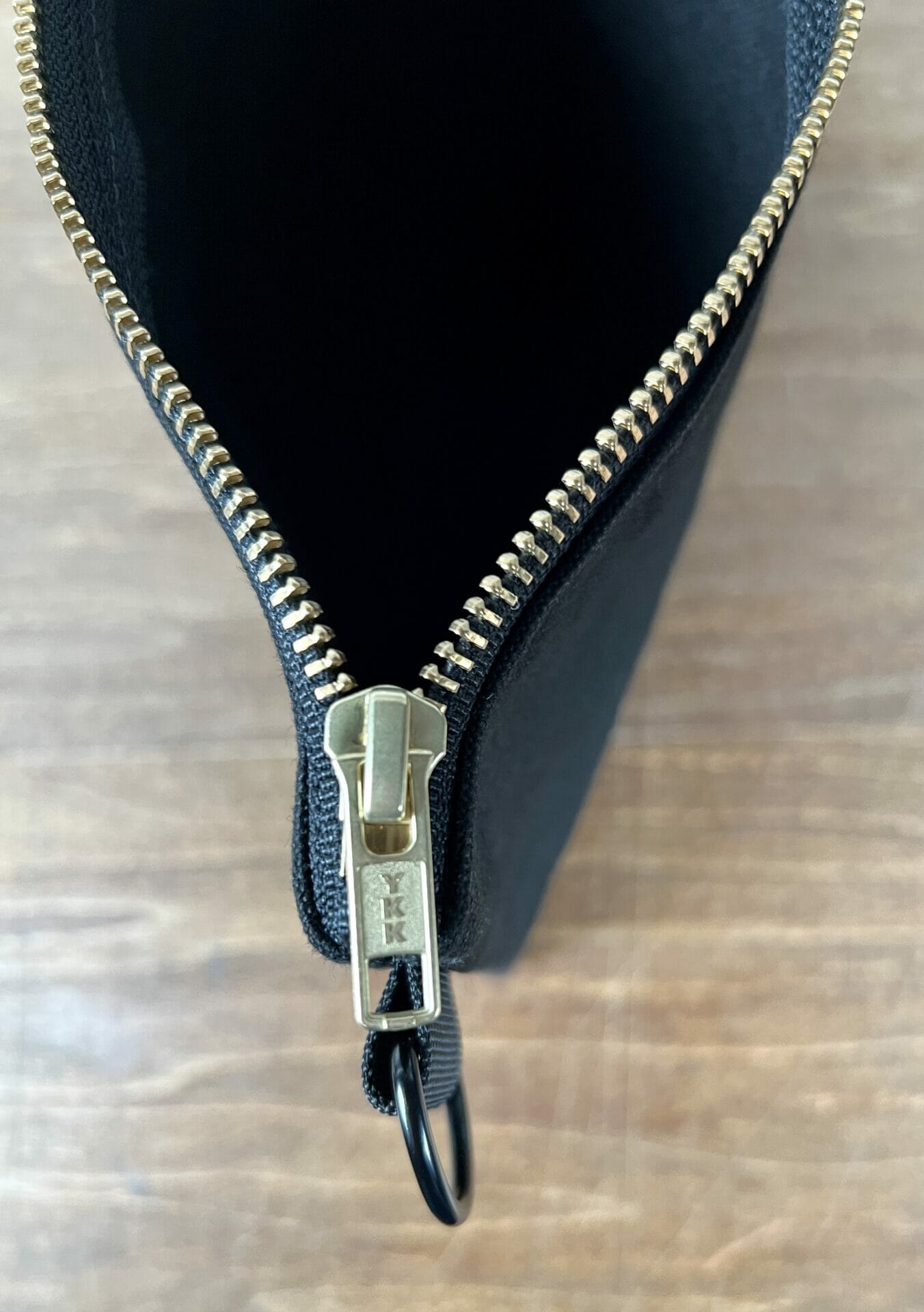 Waxed Canvas Zipper Pouch