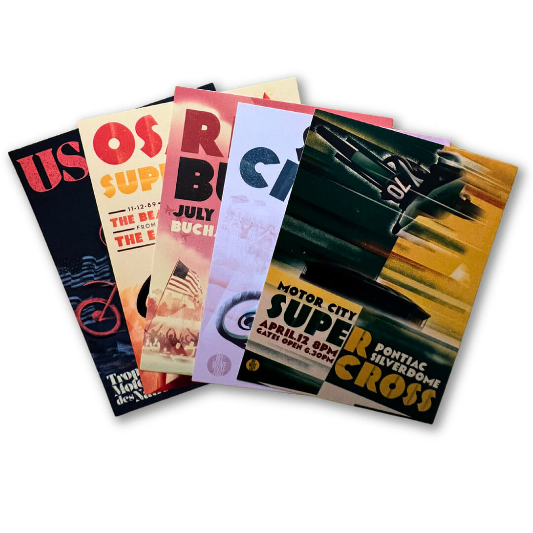 Moto Art Postcards (5-pack)
