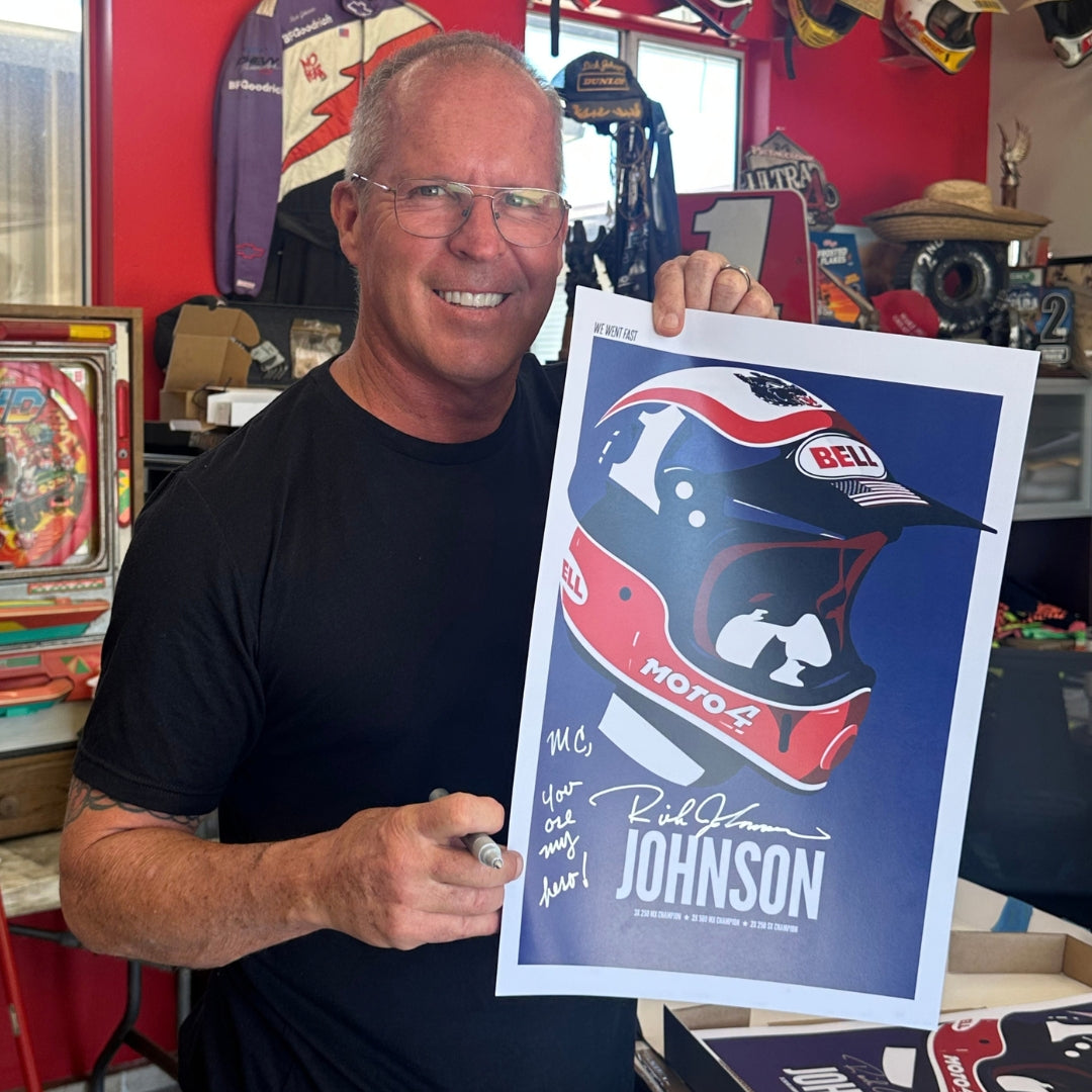 Iconic Helmets: Johnson + Bradshaw