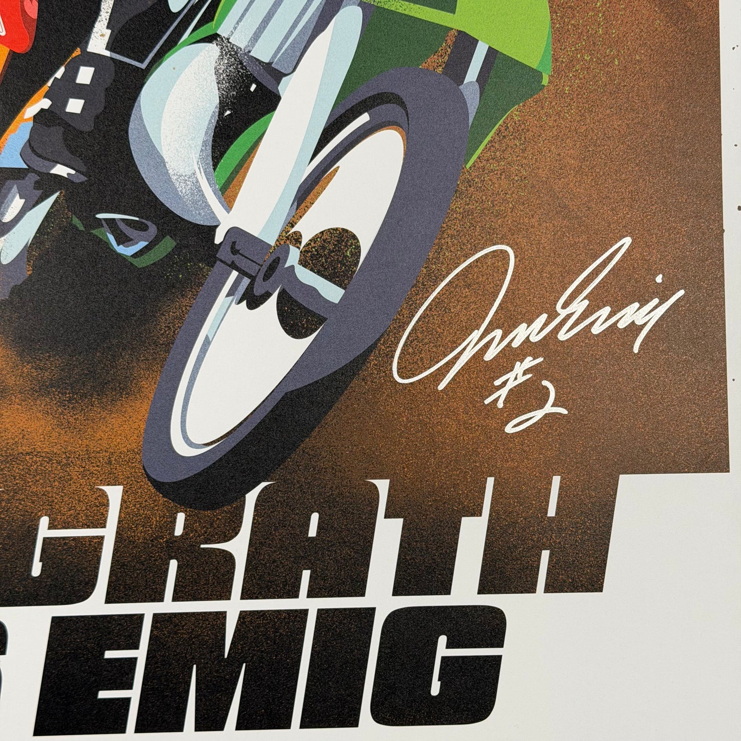 RIVALS! McGrath vs. Emig: Autographed