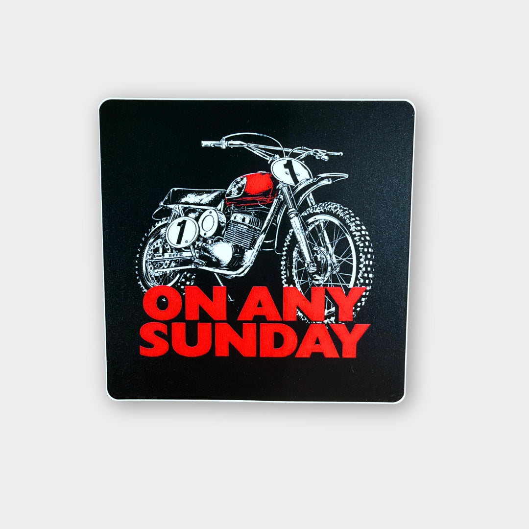 On Any Sunday Decal Set