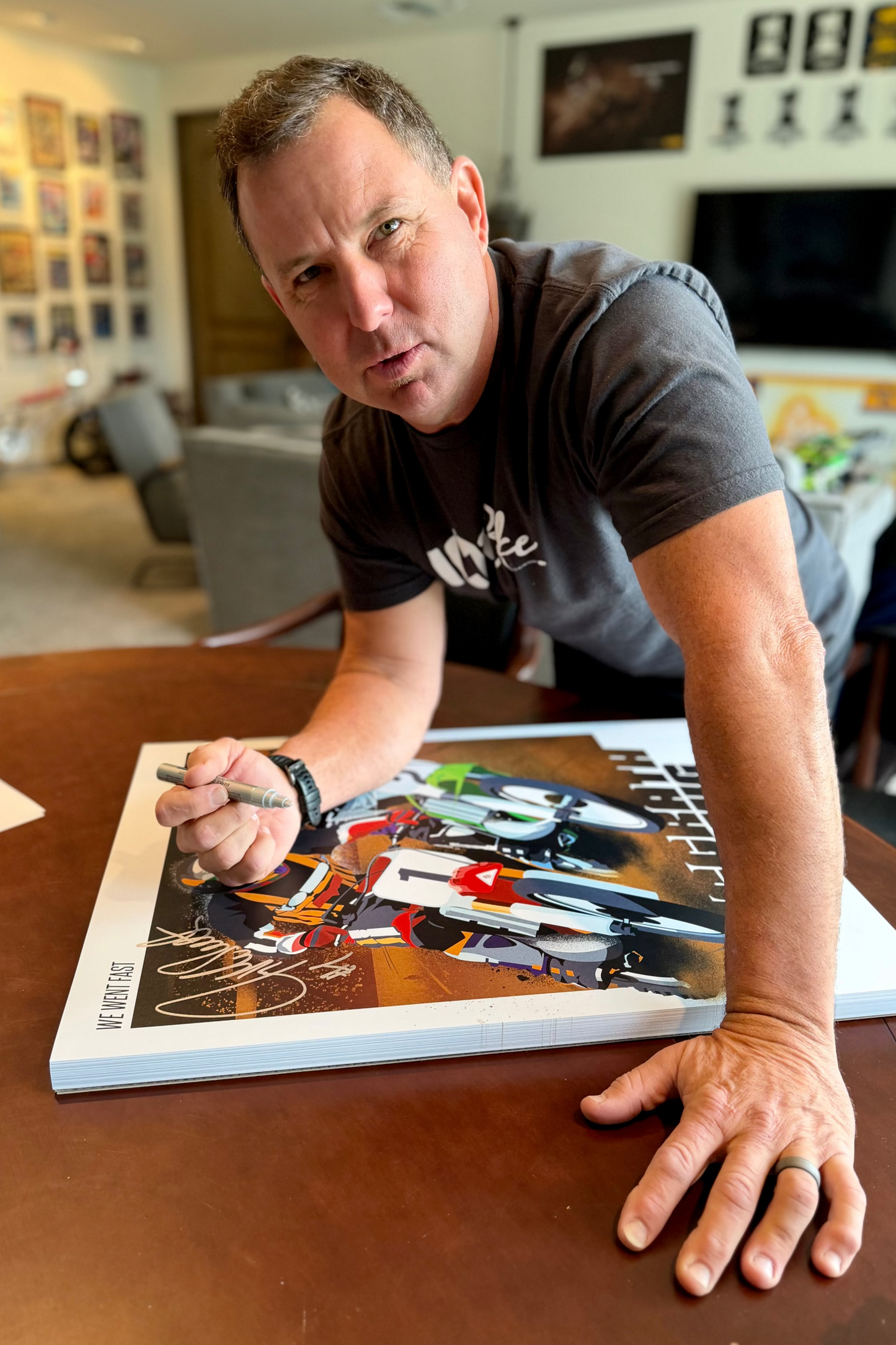 RIVALS! McGrath vs. Emig: Autographed