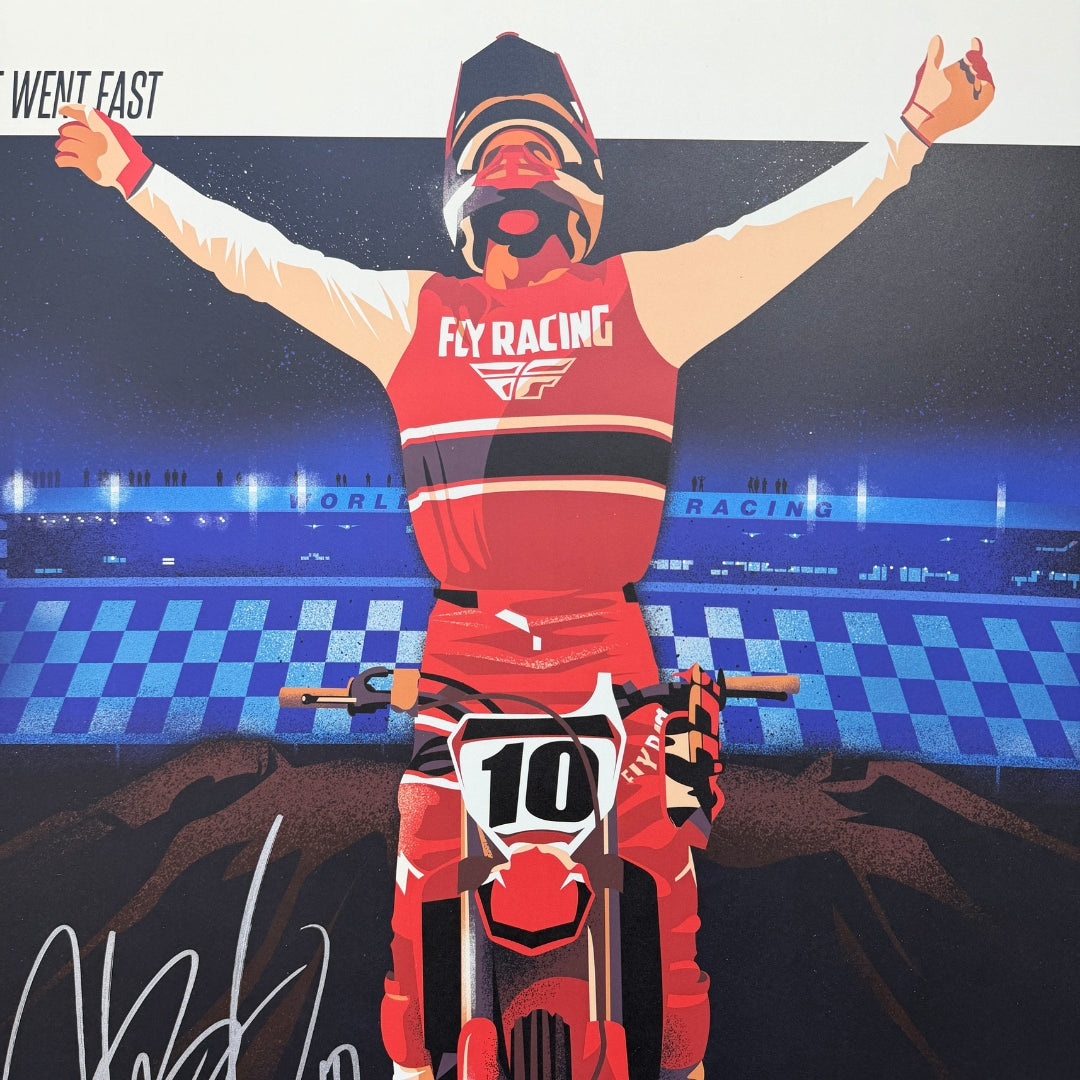 Justin Brayton Wins Daytona! Autographed