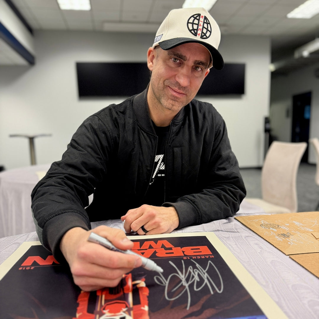 Justin Brayton Wins Daytona! Autographed