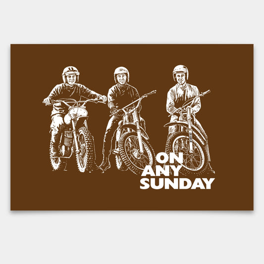 On Any Sunday Friends Artwork