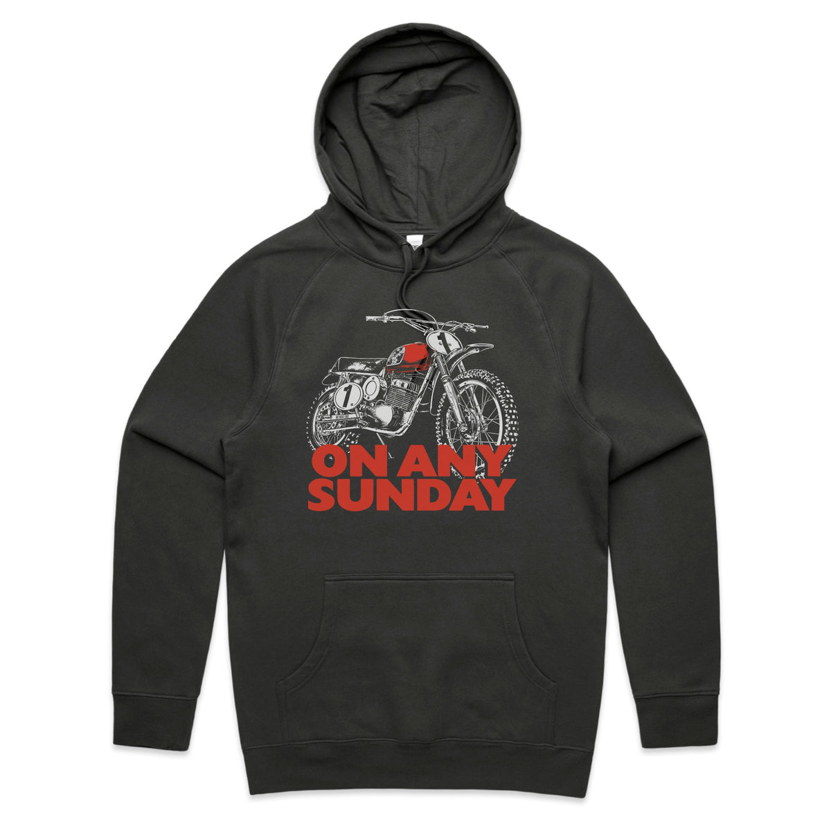 On Any Sunday #1 Bike Hoodie – We Went Fast Shop