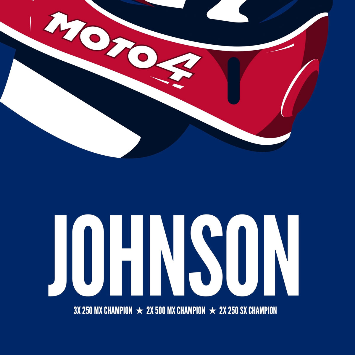 Iconic Helmets: Rick Johnson