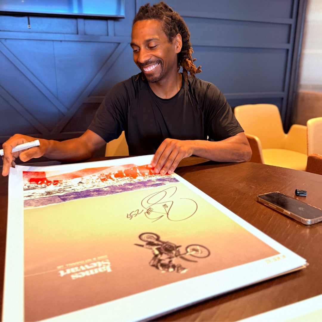 Autographed: James Stewart USA Leap