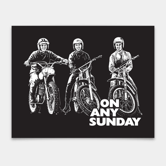 On Any Sunday Friends Artwork