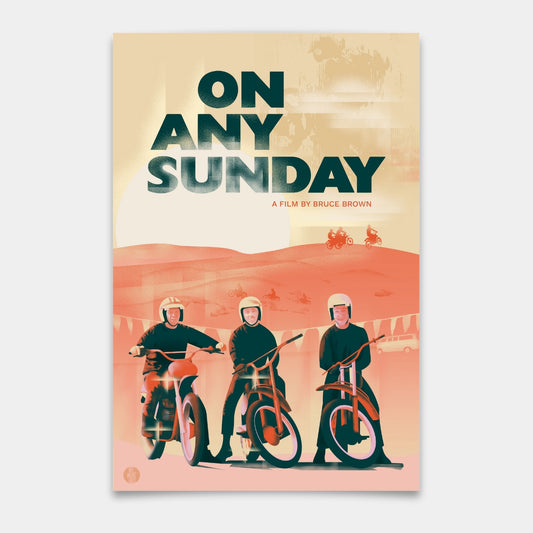 On Any Sunday Tribute Movie Poster