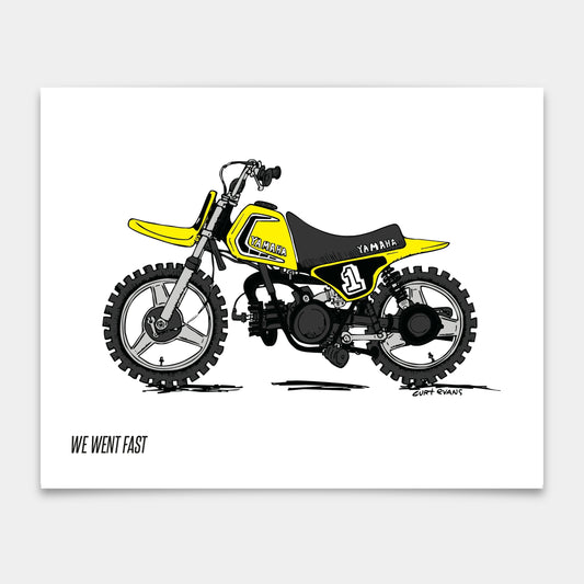 Yamaha PW50 Artwork