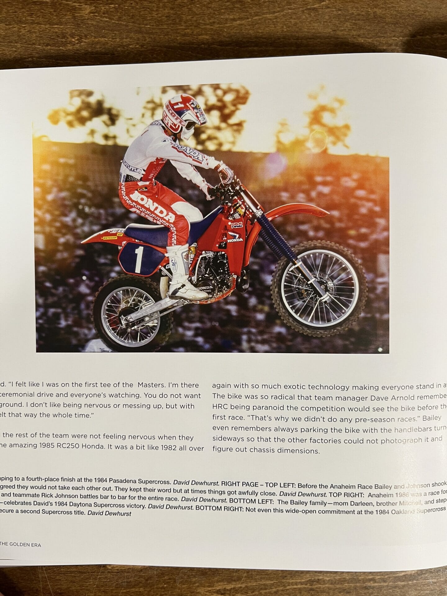 The Golden Era of Motocross, David Bailey