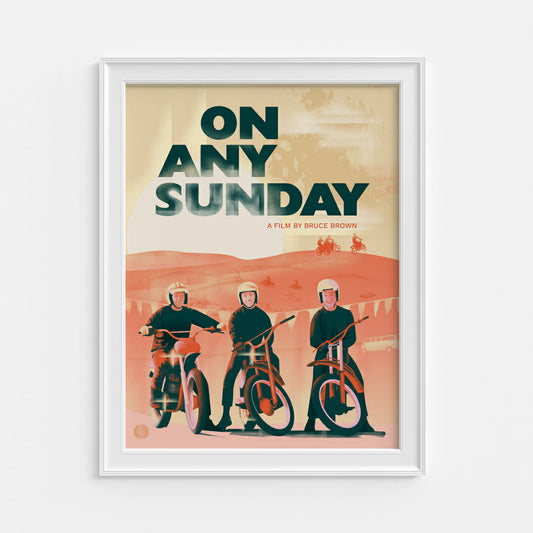 Poster: On Any Sunday, Mert, Malcolm & McQueen - 18x.24-in.